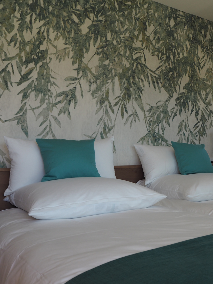 Vermietung Ferienhaus am Tegernsee Rottach-Egern Schlafraum Doppelbett